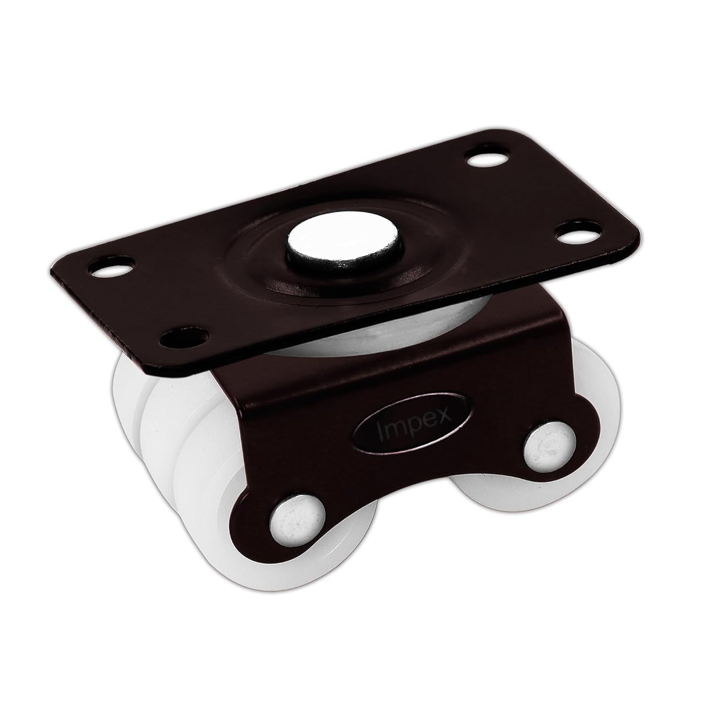 IMPEX STAR ECO Six Wheel Caster Revolving Type | Load Capacity 200KG | Pack of 4 Caster Wheels Heavy Duty Sixers - IMPEXMART
