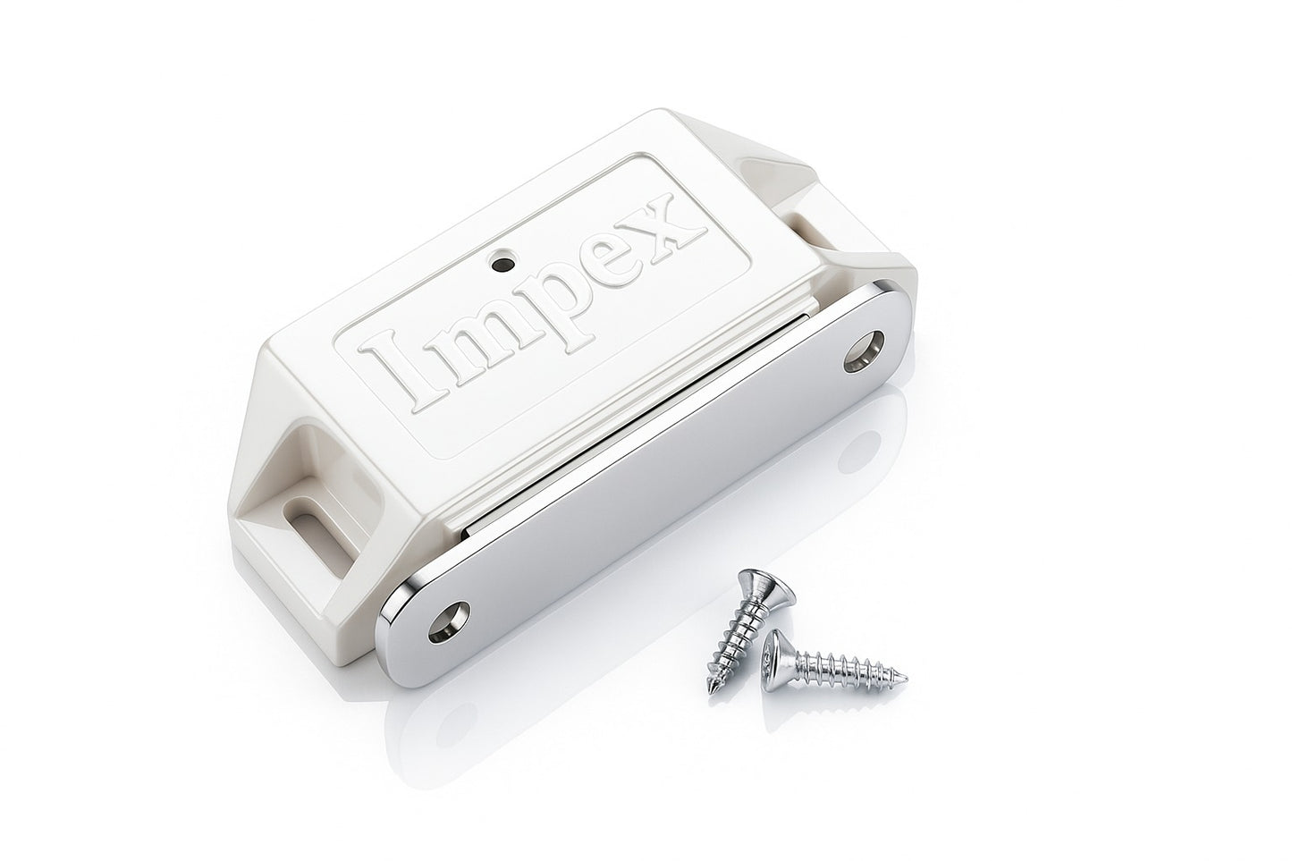 IMPEX M-10 – Magnetic Door Catcher – 25 Pieces | Screws Included - IMPEXMART