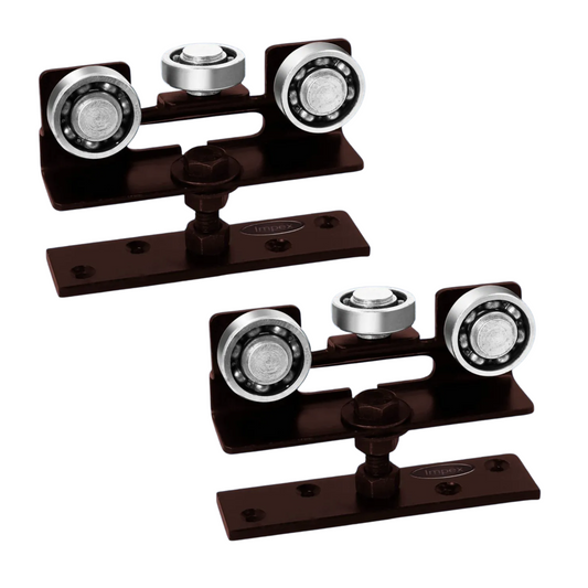 IMPEX Triple Ball Bearing Sliding Door Roller | G-Roller - 70KG Load Capacity | Pack of 2 - IMPEXMART