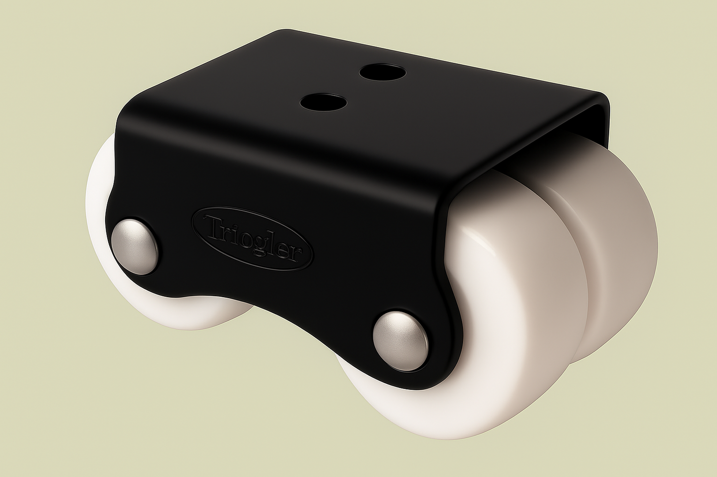 IMPEX Heavy Duty Four Wheel Casters – 200KG Load Capacity | 4-Wheel Set | For Trolleys, Furniture & Industrial Use - IMPEXMART