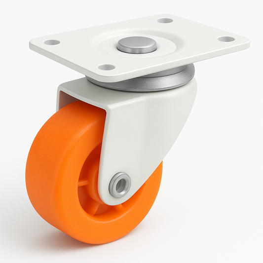IMPEX 2 inch Heavy Duty Caster Wheels for Chairs 360° | Furniture & Industrial Use Swivel Furniture Caster  (Pack of4)