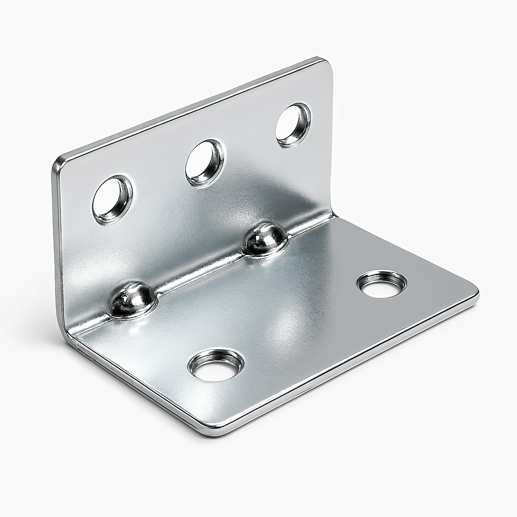 IMPEX - Angle Bracket (M.S) Five Holes 38MM X 38MM - IMPEXMART