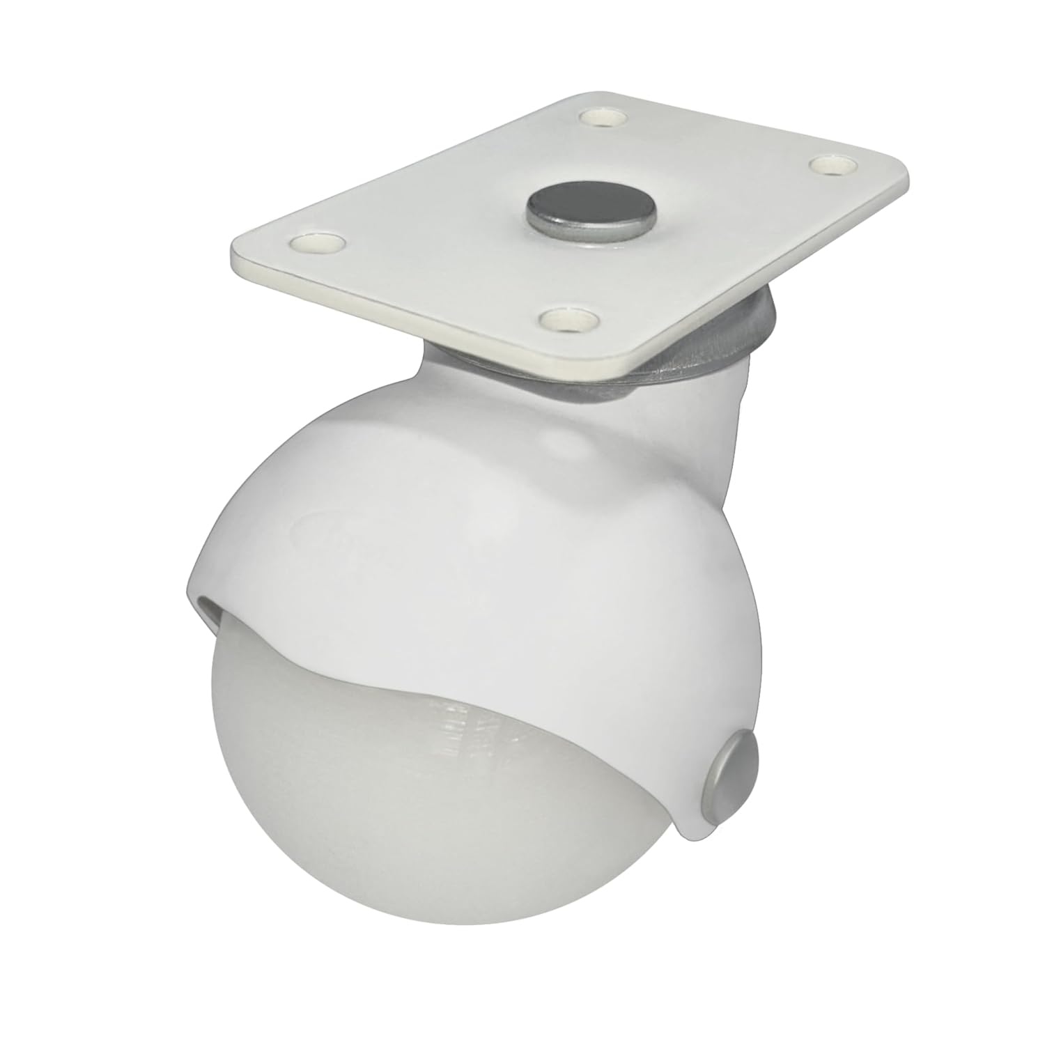 IMPEX - Royal Plate Type all Caster | Load Capacity 300KG | Set of 4 Ball Casters | Revolving Type - IMPEXMART