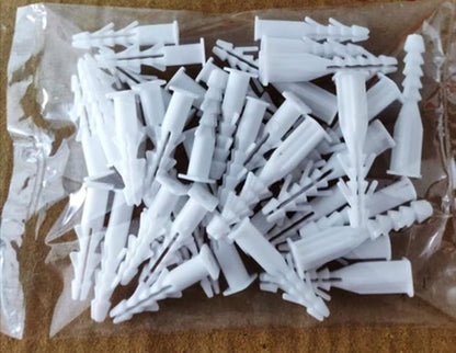 IMPEX 35MM PVC Sleeves (Gitti) – Heavy-Duty Plastic Wall Plugs | Pack of 100 - IMPEXMART