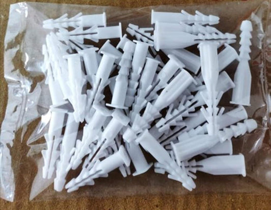 IMPEX 35MM PVC Sleeves (Gitti) – Heavy-Duty Plastic Wall Plugs | Pack of 100 - IMPEXMART