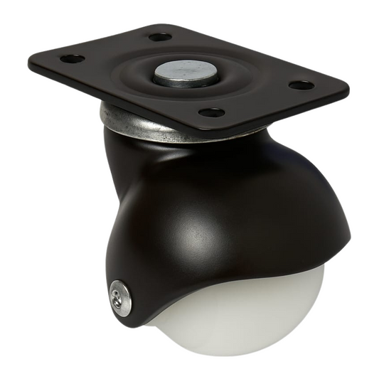 IMPEX Suraksha Ball Caster | Plate Type | 200kg Load | Revolving 360° Movement Wheel | Pack of 4 - IMPEXMART