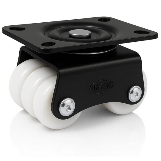 IMPEX Premium - Six Wheel Caster Revolving Type - Pack of 4 - IMPEXMART