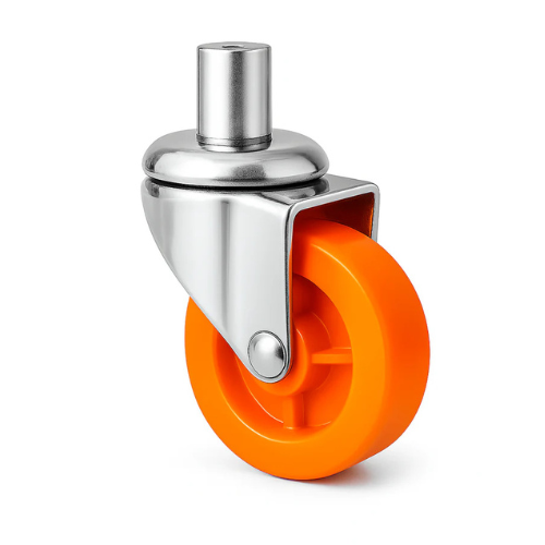 IMPEX Star - Single Wheel Puff Caster Pillar Type ( Set of 4 ) - IMPEXMART