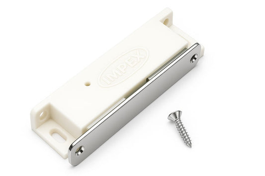 IMPEX Jumbo Magnetic Catch with Screws – Heavy-Duty Cabinet Door Closer - IMPEXMART