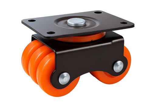 IMPEX Suraksha Six Wheel Caster Revolving Type (Set of 4) - IMPEXMART