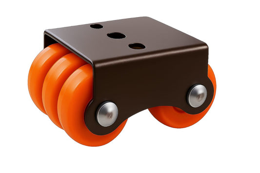 IMPEX Suraksha Six Wheel Caster – Fixed Type (Set of 4) - IMPEXMART