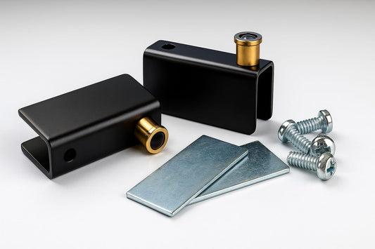 IMPEX Glass Pivot With Brass Bush ( 25 Set ) - IMPEXMART