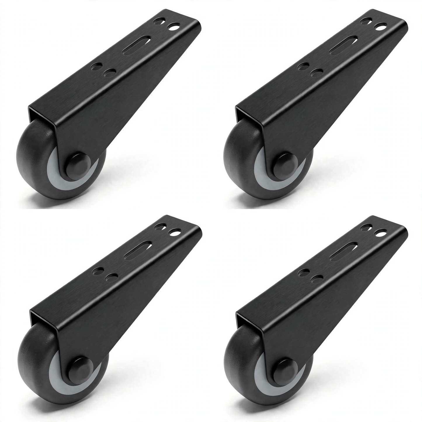 IMPEXMART - Door Caster (Pack of 4)  Heavy Duty Door Caster For Heavy Door, Furniture Roller, Durable, Gate Roller Fixed Furniture Caster (Pack of4) - IMPEXMART Hardware