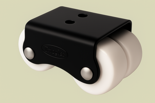 IMPEX Heavy Duty Four Wheel Casters – 200KG Load Capacity | 4-Wheel Set | For Trolleys, Furniture & Industrial Use