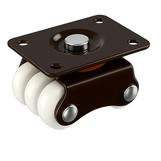 IMPEX Suraksha - Mini Sixer Revolving Type Caster - Pack of 4 Casters - IMPEXMART
