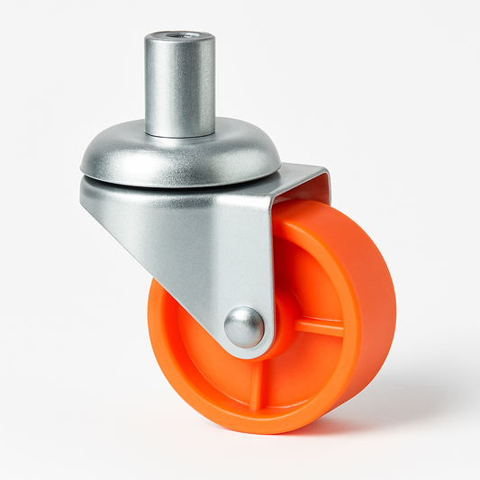 IMPEX Eco - Single Wheel Puff Caster Pillar Type ( Set of 4 ) - IMPEXMART