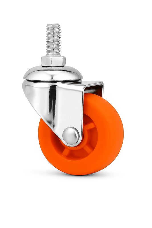 IMPEX Star - Single Wheel Puff Caster Thread Type ( Set of 4 ) - IMPEXMART